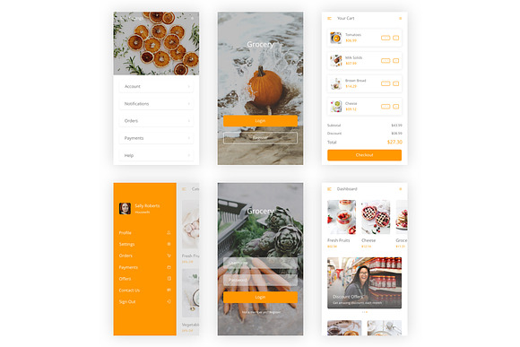 Grocery - Shopping Store Sketch App in UI Kits and Libraries - product preview 9