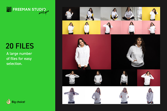 Hoodie Mock-Up Set in Product Mockups - product preview 2