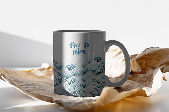 Mug Mock-Up's Shadows Collection in Mockup Templates - product preview 1