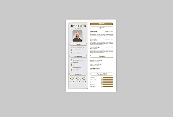 Showy CV Resume Designer in Resume Templates - product preview 2