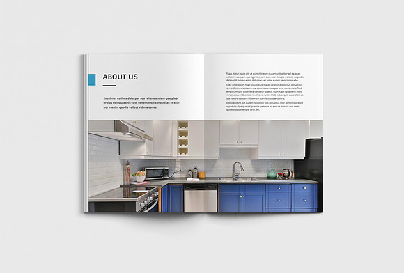 Fancy Interior Brochure in Brochure Templates - product preview 4