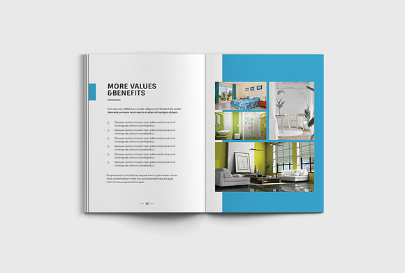 Fancy Interior Brochure in Brochure Templates - product preview 9