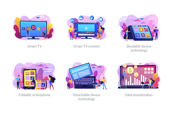 Technology concept illustrations in UI Kits and Libraries - product preview 10