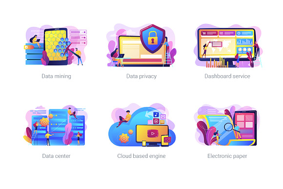 Technology concept illustrations in UI Kits and Libraries - product preview 11