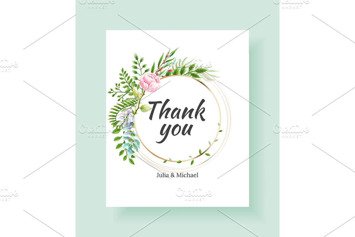 Wedding Invitation card, save in Illustrations - product preview 8