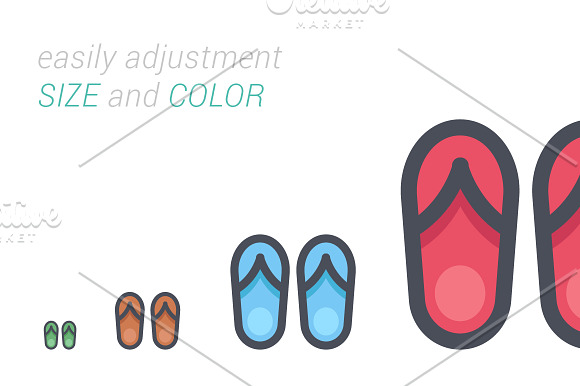 50 Beach & Camping Full-Color Icon in Beach Icons - product preview 3