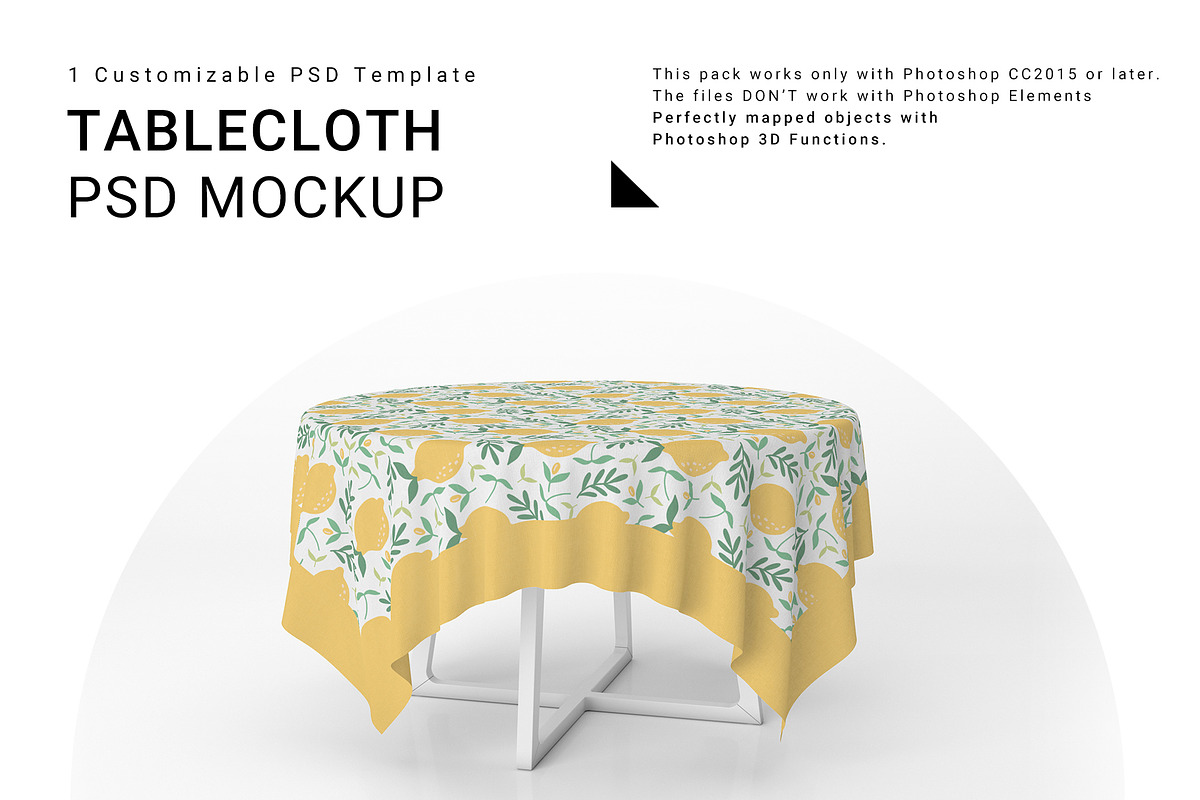Tablecloth Mockup Set in Product Mockups - product preview 8