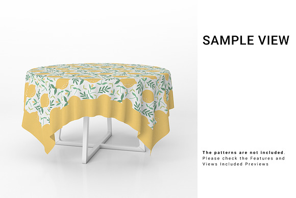 Tablecloth Mockup Set in Product Mockups - product preview 5