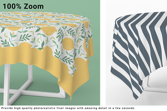 Tablecloth Mockup Set in Product Mockups - product preview 8