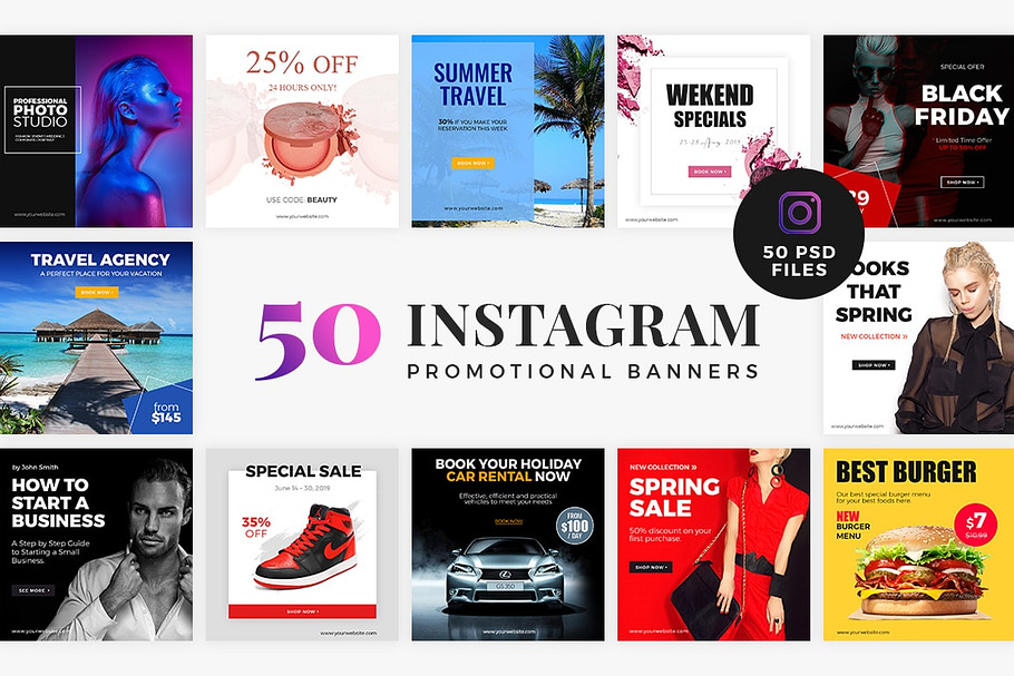 50 Instagram Banners in Instagram Templates - product preview 8