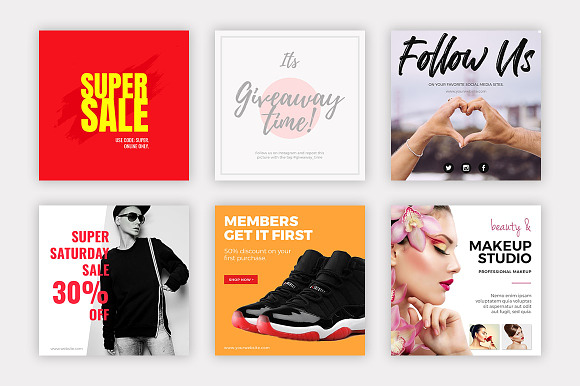 50 Instagram Banners in Instagram Templates - product preview 5