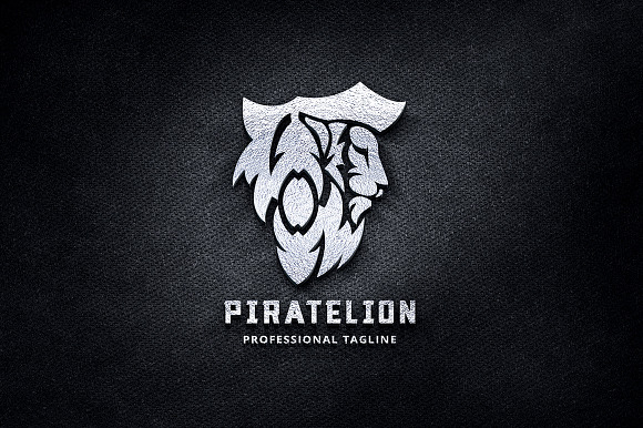 Pirate Lion Logo in Logo Templates - product preview 1