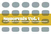 Squorvals Vol. 1 | 20 Squared Ovals