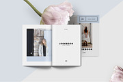 Lookbook / Brochure template - Light