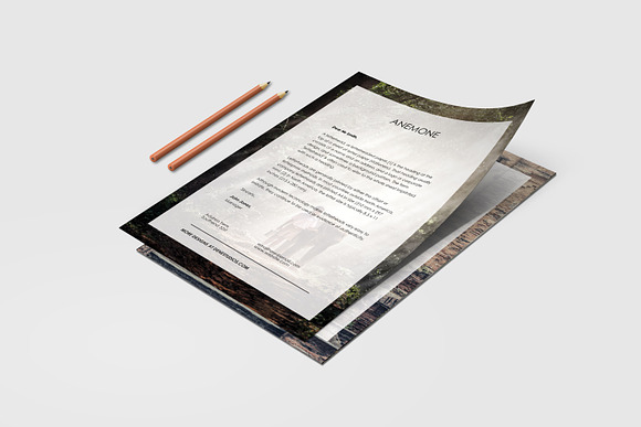 ANEMONE: Visual Stationary Template in Stationery Templates - product preview 26