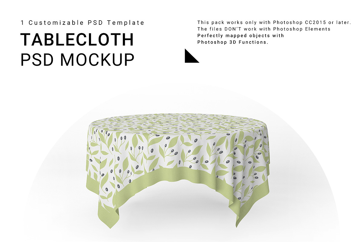 Tablecloth Set in Product Mockups - product preview 8