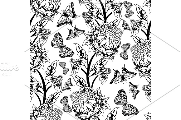 5 Seamless Floral Patterns in Patterns - product preview 4