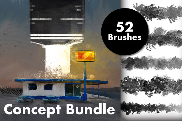 Concept Pack in Photoshop Brushes - product preview 8