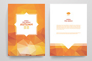 Set of Autumn brochures