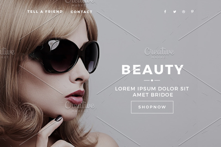 Responsive Fashion Email Templates in Mailchimp Templates - product preview 8