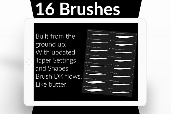Brush DK for Procreate! in Photoshop Brushes - product preview 1