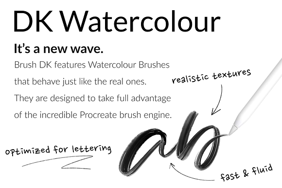 Brush DK for Procreate! in Photoshop Brushes - product preview 2