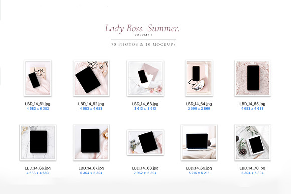 LADY BOSS.  v.3.  70+ in Instagram Templates - product preview 5