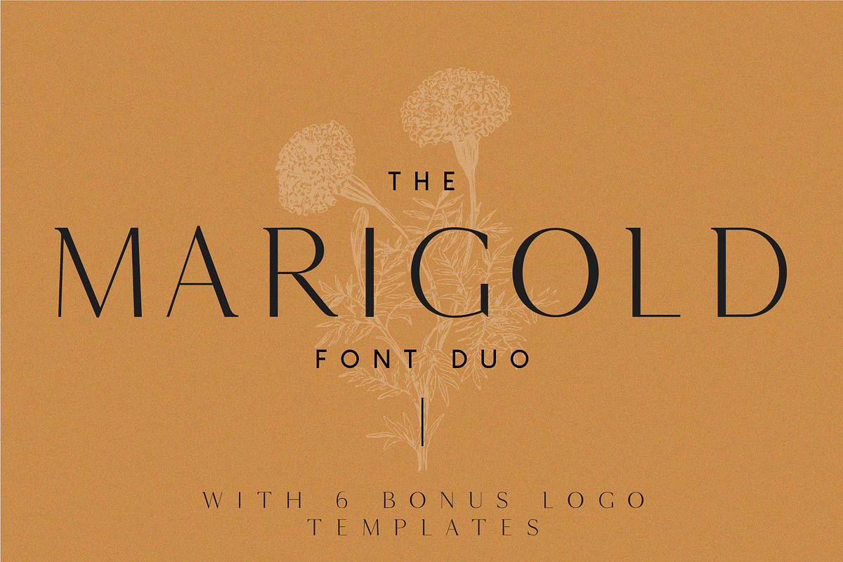 Marigold - Font duo and logo set in Serif Fonts - product preview 8