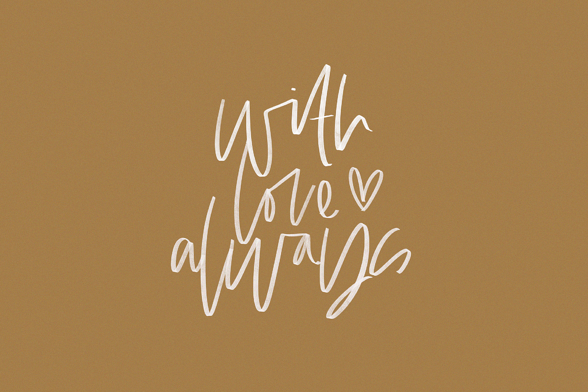 Always - SVG & Solid Script Font in Script Fonts - product preview 8