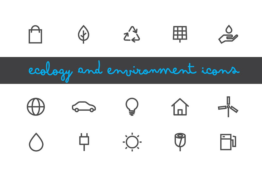 Ecology and Environment Icons in Icons - product preview 8