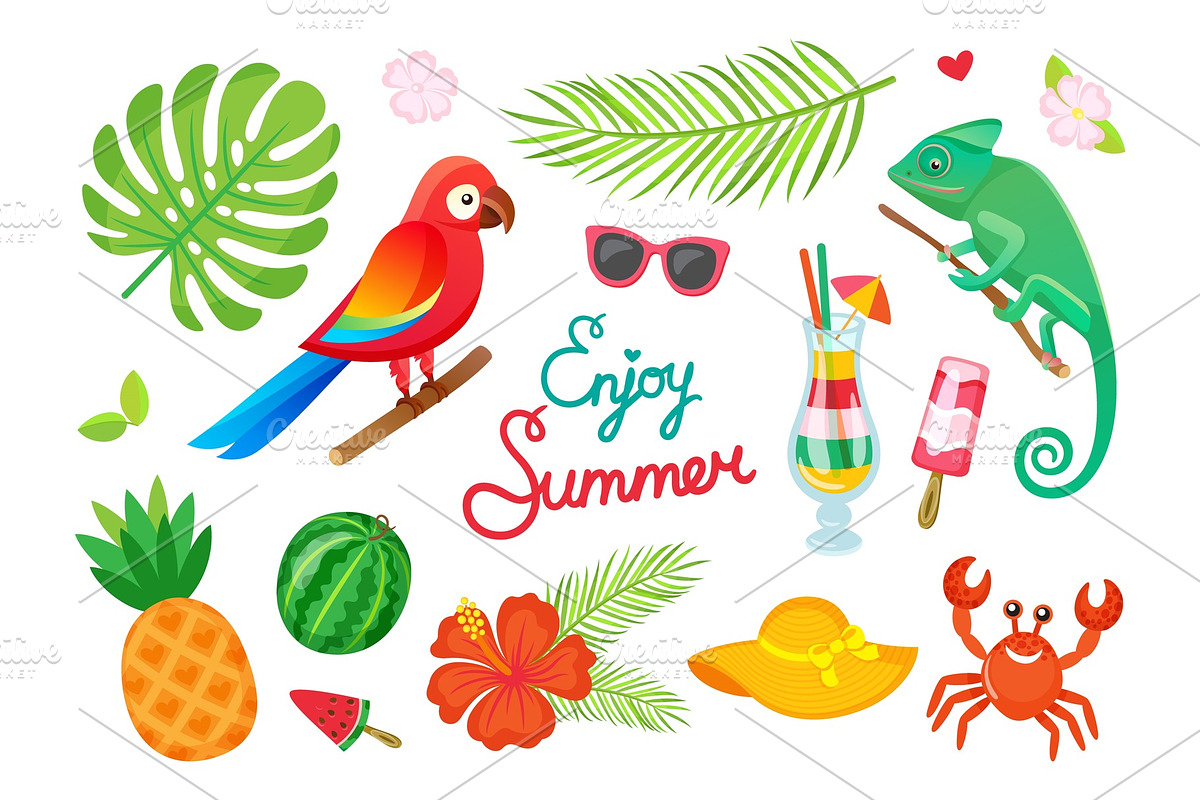 Enjoy Summer, Tropical Wild Plants in Illustrations - product preview 8