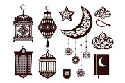 Ramada Kareem Religious Symbols in