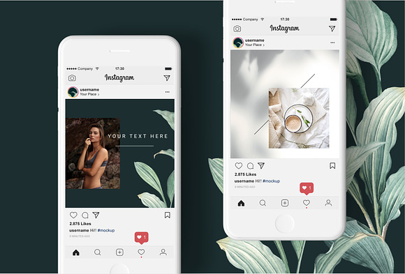 GREEN INSPIRE Instagram Templates in Instagram Templates - product preview 4
