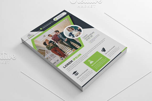 Corporate Natural Flyer in Flyer Templates - product preview 1
