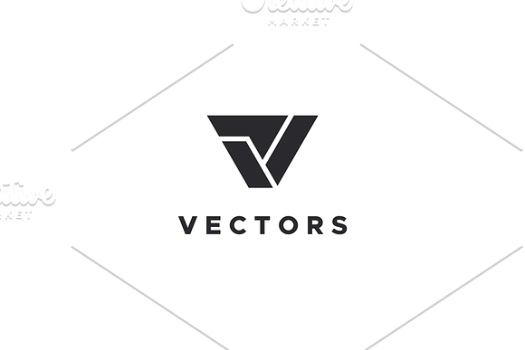 Vectors - Letter V Logo in Logo Templates - product preview 2
