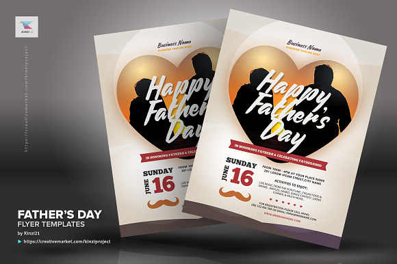 Father's Day Flyer Templates in Flyer Templates - product preview 1