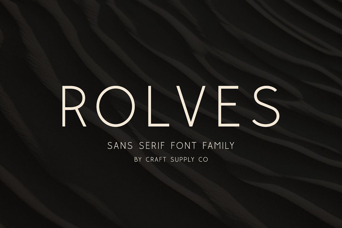 Rolves - Sans Serif Font Family in Sans-Serif Fonts - product preview 8
