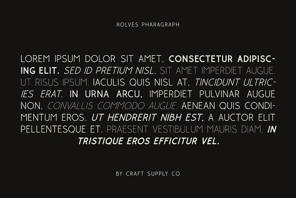 Rolves - Sans Serif Font Family in Sans-Serif Fonts - product preview 2