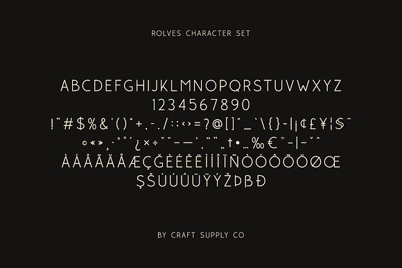Rolves - Sans Serif Font Family in Sans-Serif Fonts - product preview 6