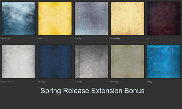 35 textures "Spring Release" in Textures - product preview 1