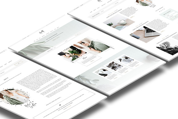 Portfolio Business Genesis theme An in WordPress Business Themes - product preview 3