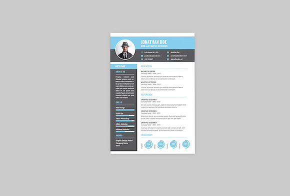 Community Resume Designer in Resume Templates - product preview 2