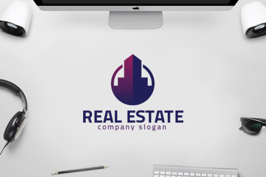Real Estate - City Apartment Logo