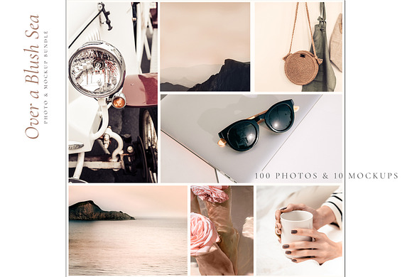OVER A BLUSH SEA. 100+ in Instagram Templates - product preview 1