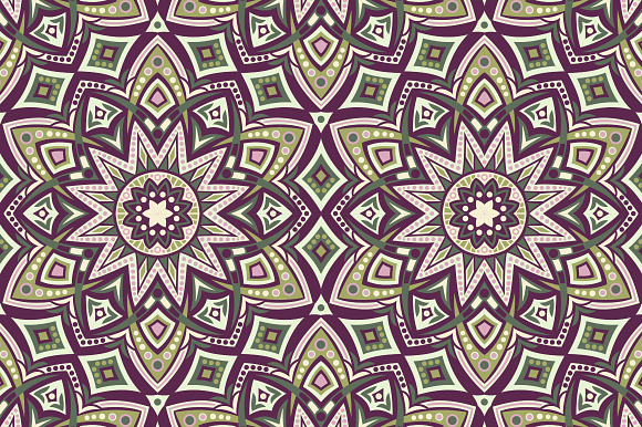 Colorful Seamless Vector Pattern in Patterns - product preview 2