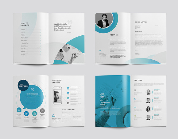 Circular Proposal in Brochure Templates - product preview 3