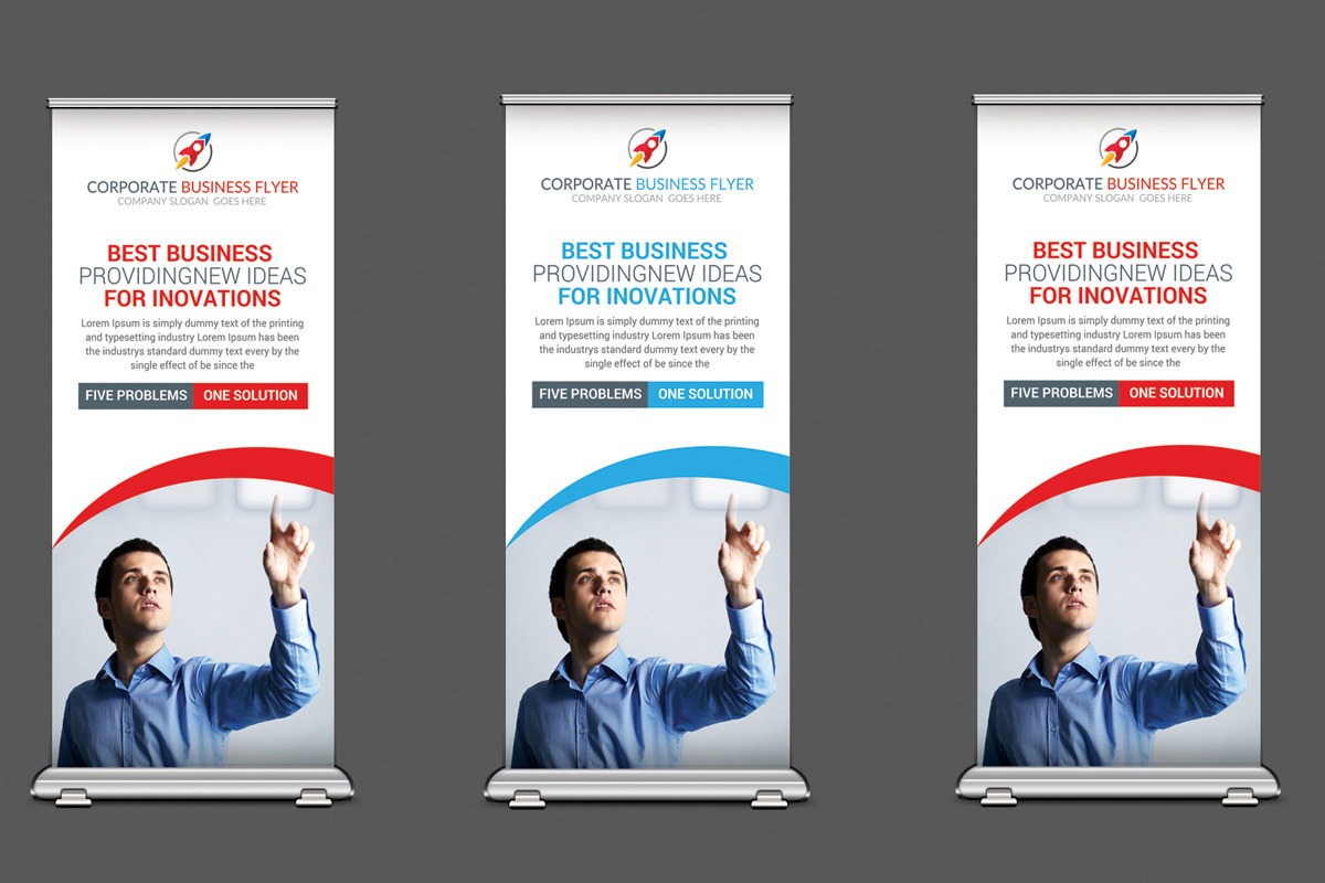Auditing Firm Business Rollup Banner in Flyer Templates - product preview 8