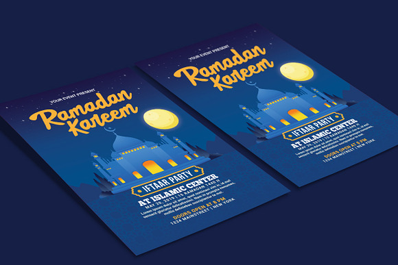 Ramadan Kareem Iftaar Party Flyer in Flyer Templates - product preview 2