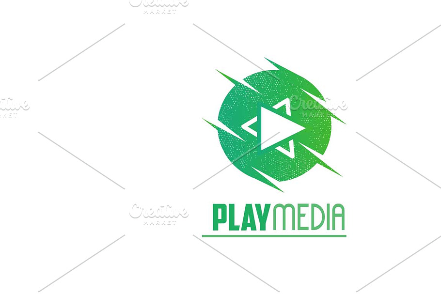 Play Media logo in Logo Templates - product preview 8