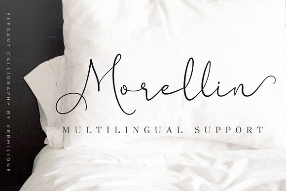 Morellin Elegant Script in Script Fonts - product preview 14